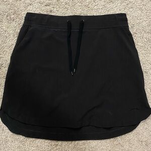Slazenger Charcoal Mini Skirt with Drawstring